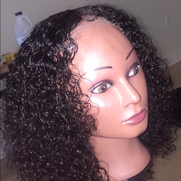 14 Inch Brazilian Deep curly wig main image 5
